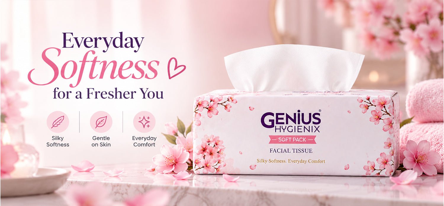 Everyday Softness — Genius Hygienix facial tissue